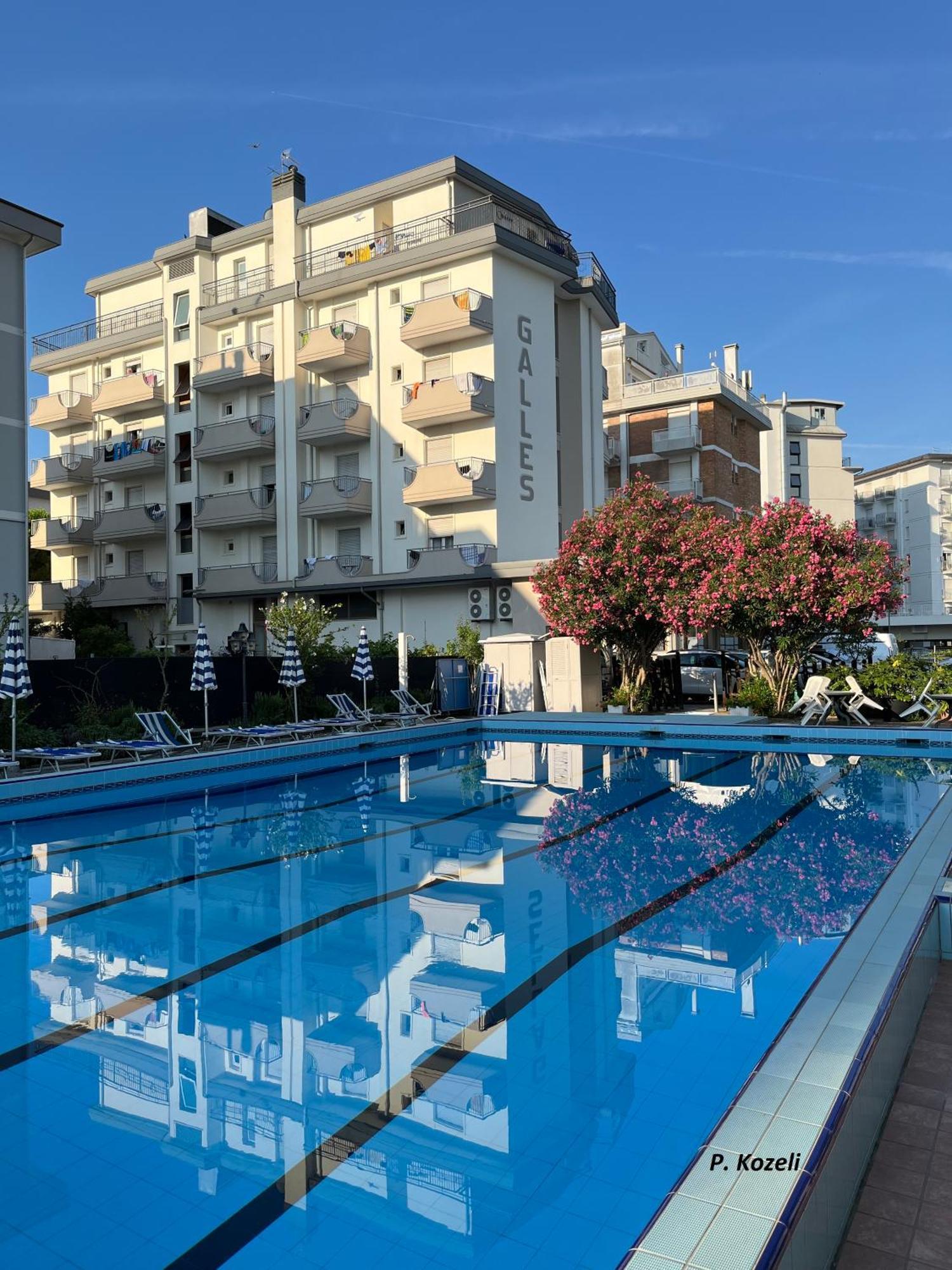Hotel Galles Jesolo Exterior foto